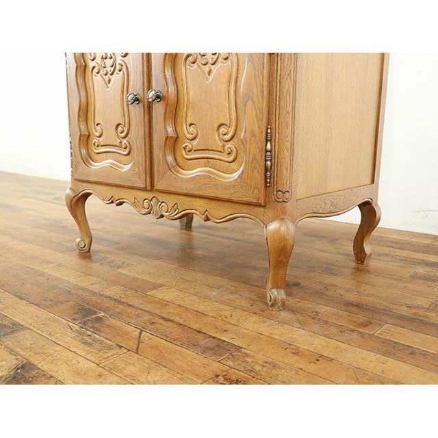 フランス アンティーク 家具 キャビネット サイドキャビネット 収納 猫