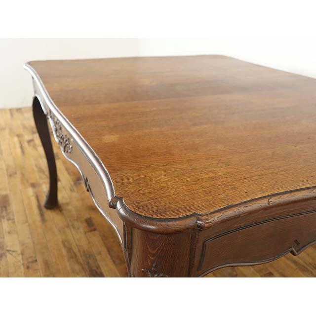 【フランス便】アンティーク ◆オークウッドテーブル◆ フランス アンティーク 家具 ダイニングテーブル オーク 1920年代 食卓