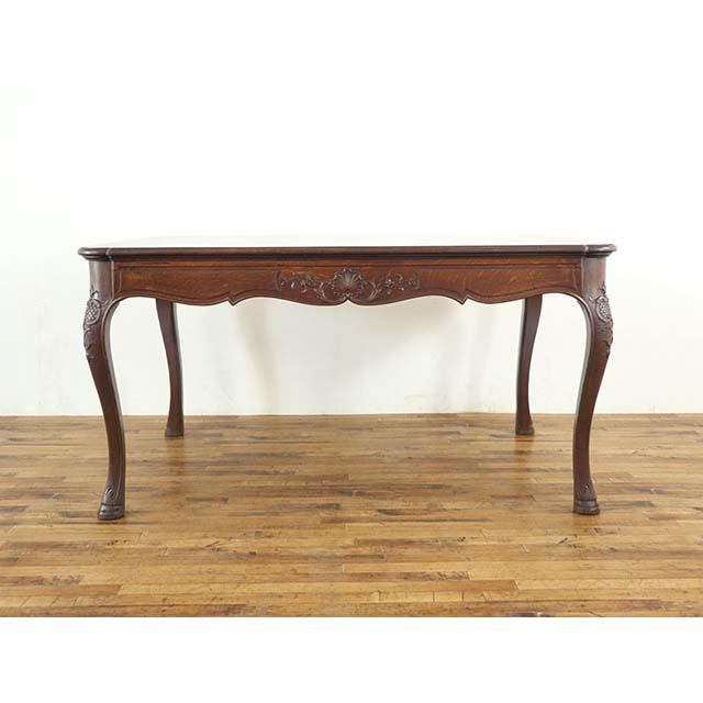 フランス アンティーク 家具 ダイニングテーブル オーク 1920年代 食卓 ヴィンテージ レトロ フレンチ 仏国 antique70187nkt_4