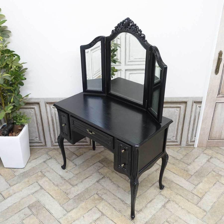 M○ロココスタイルヴィンテージ猫脚ドレッサーアンティーク