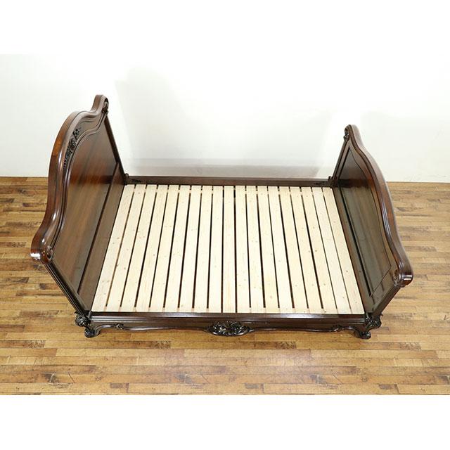 フランス アンティーク 家具 ベッドフレーム ローズウッド 1910年代