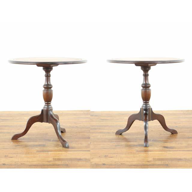 イギリス アンティーク 家具 ワインテーブル サイドテーブル ビーチ材