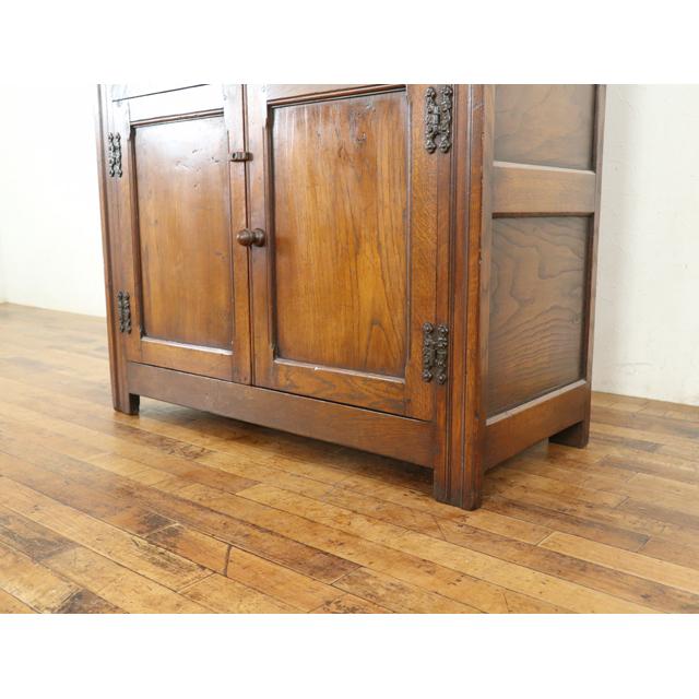 イギリス アンティーク 家具 カップボード 飾り棚 食器棚 キッチン