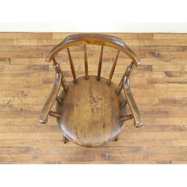 イギリス アンティーク 家具 アームチェア キッチンチェア チェアー 1