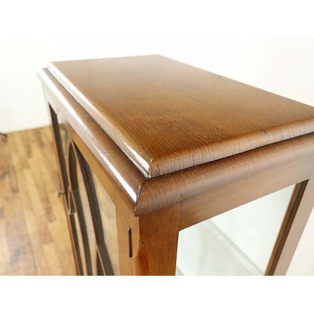 イギリス アンティーク 家具 ショーケース 飾り棚 キャビネット