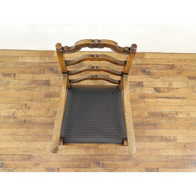 イギリス アンティーク 家具 アームチェア チェアー 1人用 一人掛け 座