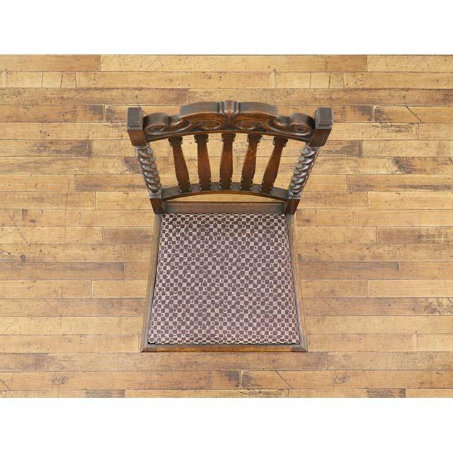 イギリス アンティーク 家具 チェア 一人掛け 一人用 ダイニングチェア