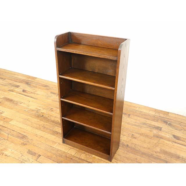 イギリス アンティーク 家具 ブックシェルフ マガジンラック 本棚