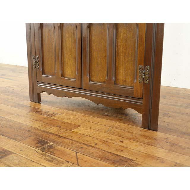 イギリス アンティーク 家具 コーナーキャビネット リビング キッチン