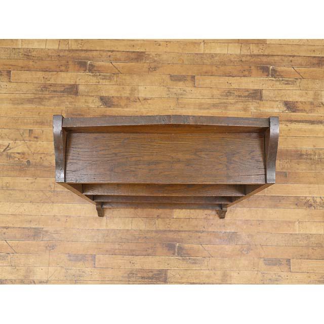 イギリス アンティーク 家具 ブックシェルフ マガジンラック 本棚