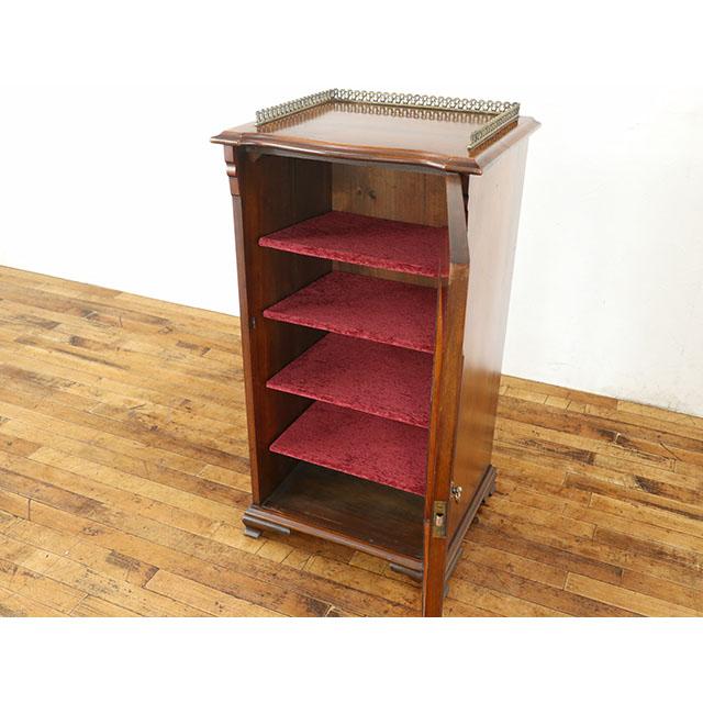 イギリス アンティーク 家具 ミュージックキャビネット 飾り棚 収納 マホガニー 1910年代 ヴィンテージ レトロ 英国 antique80482_5