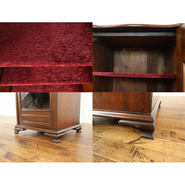 イギリス アンティーク 家具 ミュージックキャビネット 飾り棚 収納 マホガニー 1910年代 ヴィンテージ レトロ 英国 antique80482_6