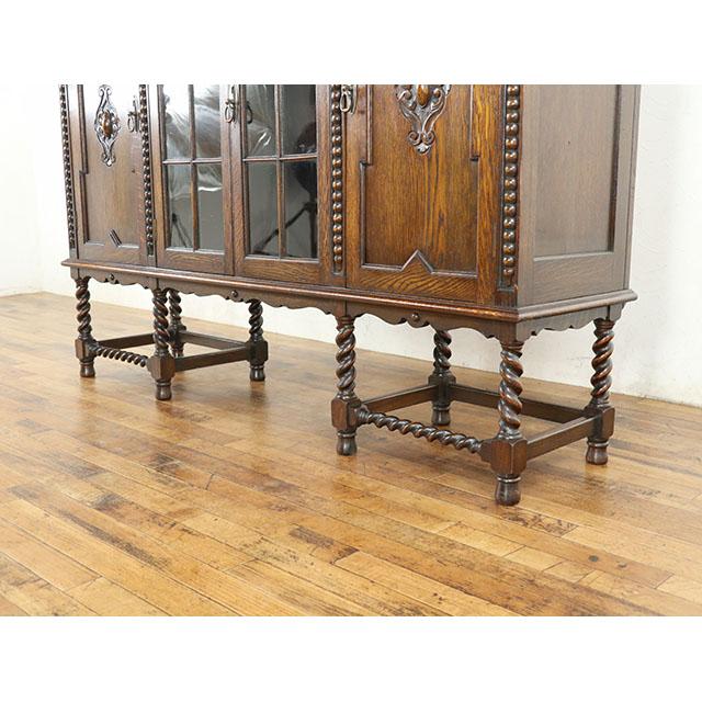 イギリス アンティーク家具 キャビネット 本棚 飾り棚 イギリス アンティーク 家具 ブックケース 飾り棚 本棚 キャビネット