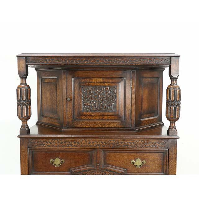 イギリス アンティーク 家具 サイドボード キャビネット コートカップ
