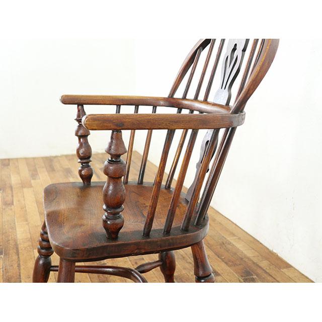 イギリス アンティーク 家具 アームチェア ウィンザーチェア チェアー