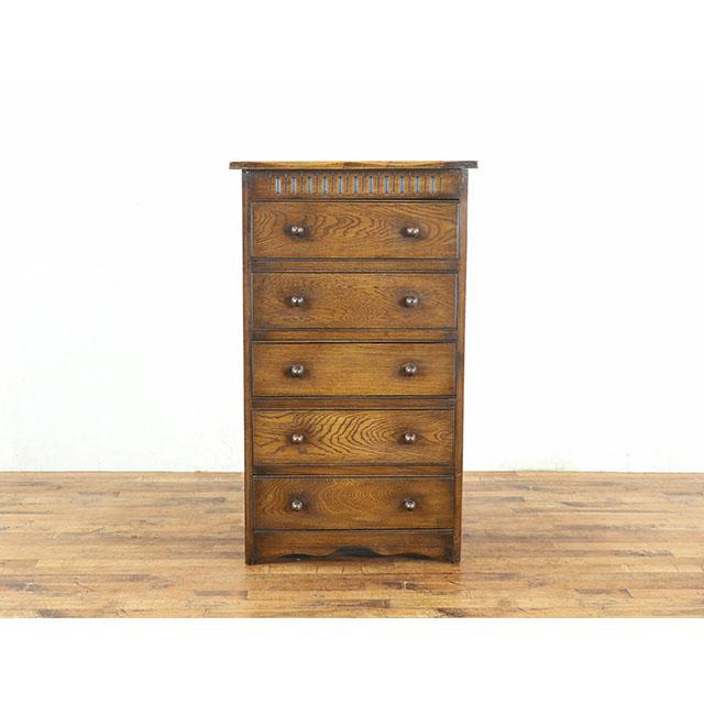 イギリス アンティーク 家具 チェスト 引き出し 洋タンス 収納 リビング オーク 1930年代 レトロ 英国 antique80602aの画像
