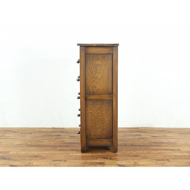 イギリス アンティーク 家具 チェスト 引き出し 洋タンス 収納 リビング オーク 1930年代 レトロ 英国 antique80602aの画像