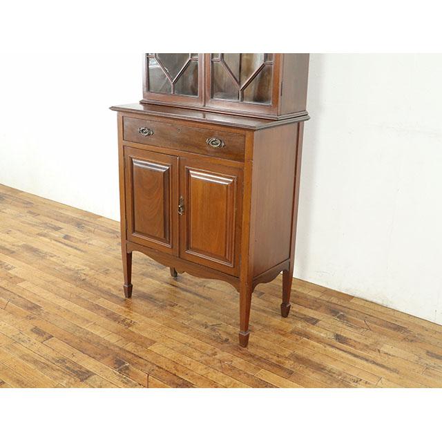 イギリス アンティーク 家具 キャビネット ディスプレイ リビング