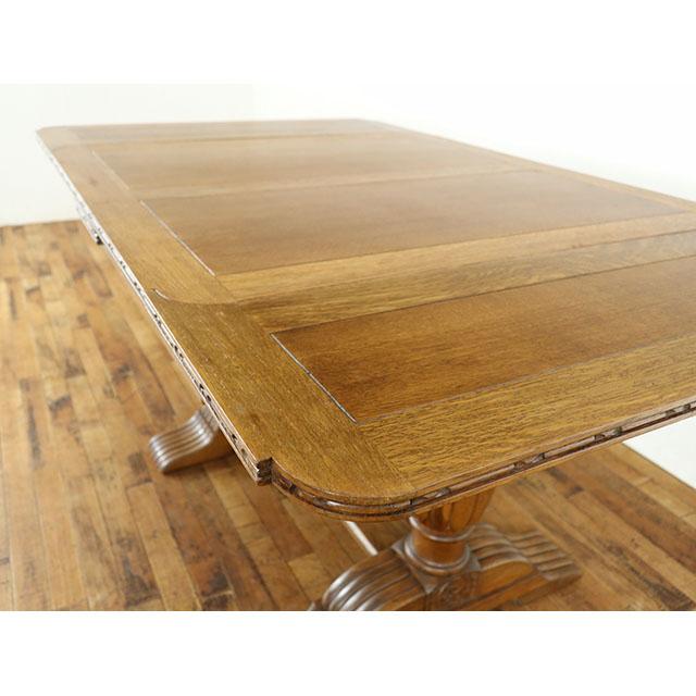 イギリス アンティーク 家具 ダイニングセット ドローリーフ テーブル