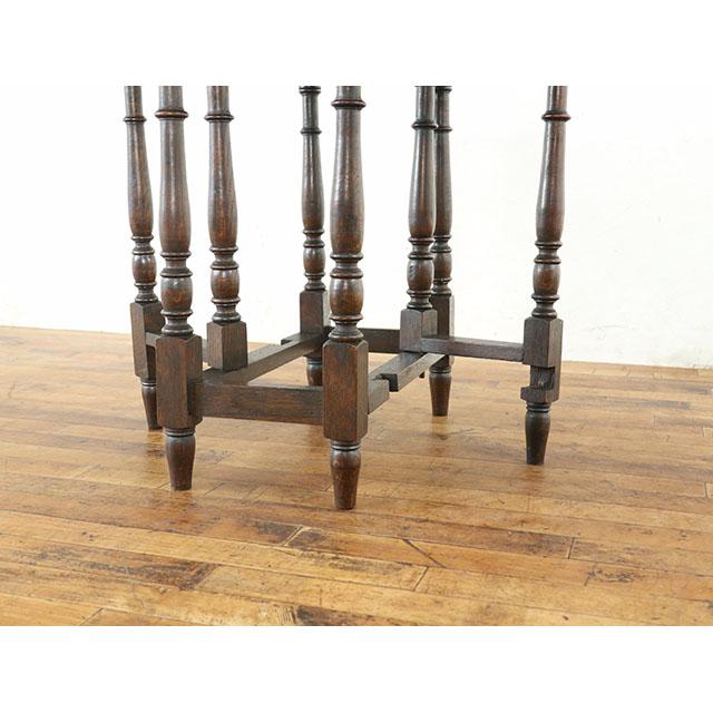イギリス アンティーク 家具 サイドテーブル ゲートレッグテーブル オーク 1920年代 レトロ 英国 antique80755_6