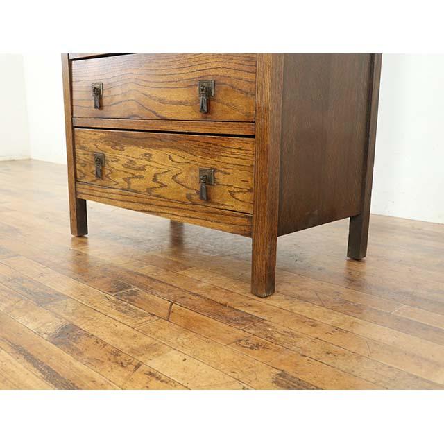 イギリス アンティーク 家具 チェスト たんす 1930年頃 626A イギリス アンティーク 家具 チェスト 引き出し 洋タンス 収納 オーク