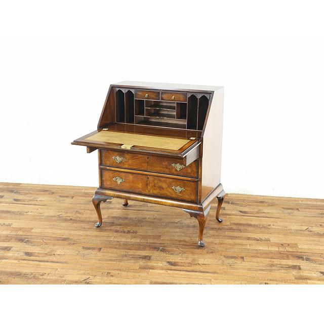 イギリス アンティーク 家具 ビューロー 書斎 机 レターデスク 店舗 