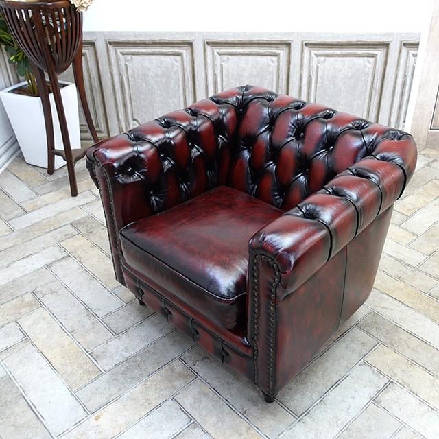 チェスターフィールド ソファ 1人掛け ソファー 一人用 ヴィンセント