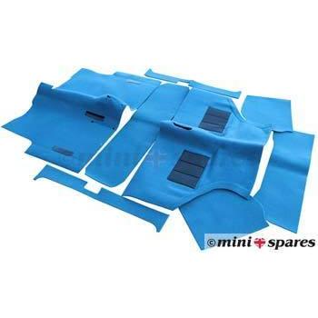 ローバーミニ ニュートン社 カーペットセット CK962 パウダーブルー