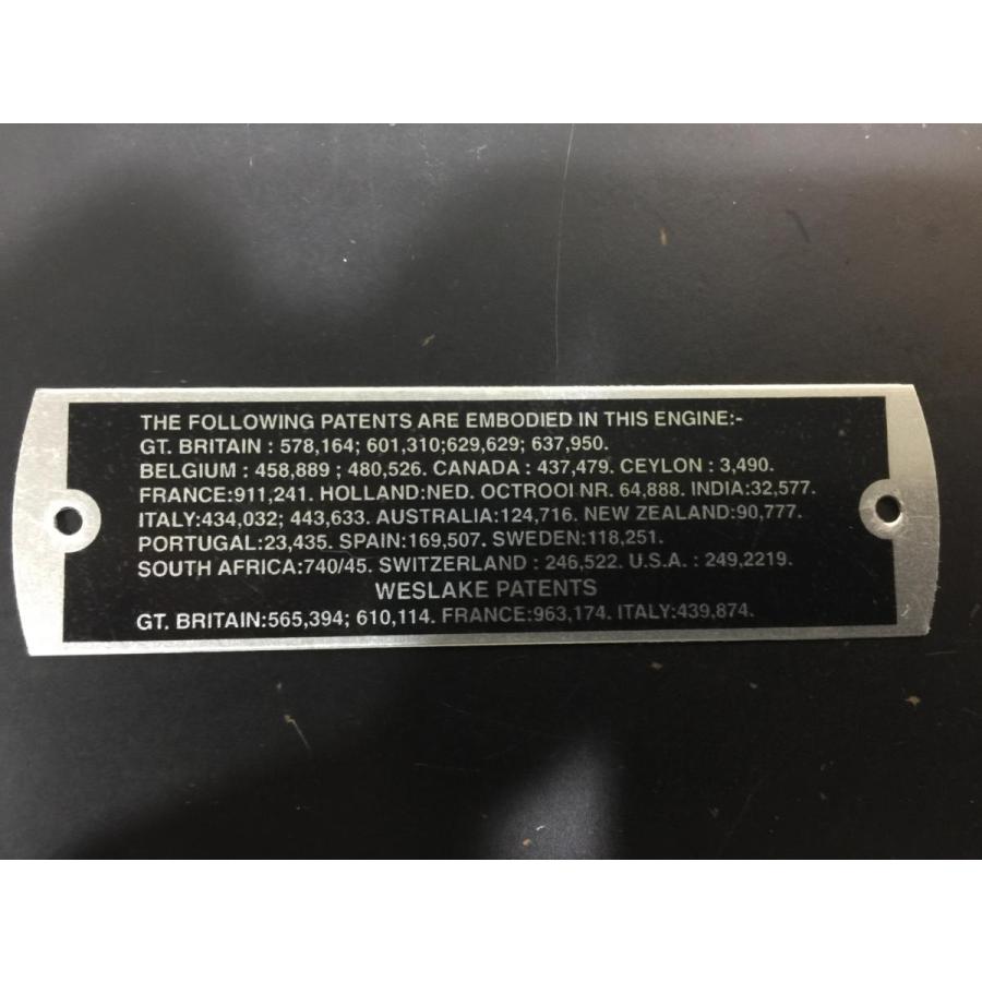 ローバーミニ WESLAKE ロッカーカバー プレート CP350（LMG1034