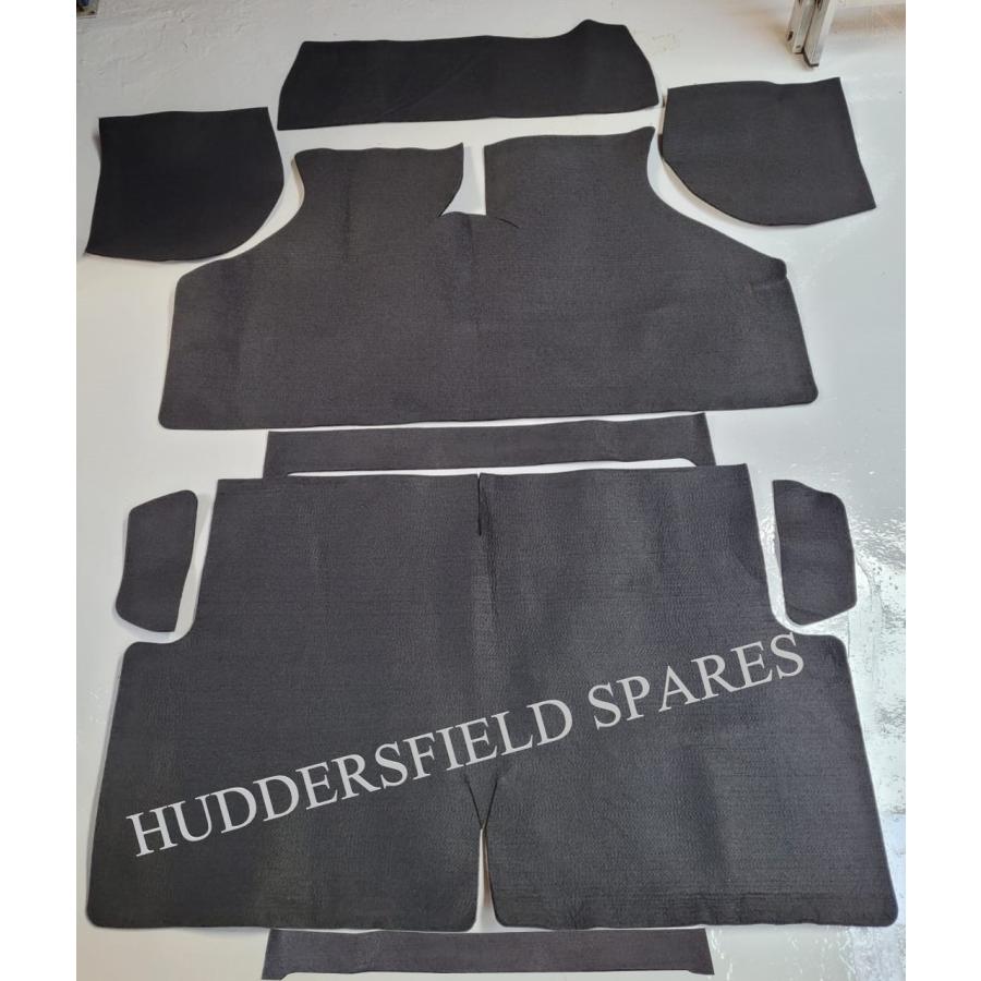 ローバーミニ フロアマット カーペット HUD 黒 kenz : クラシックミニ