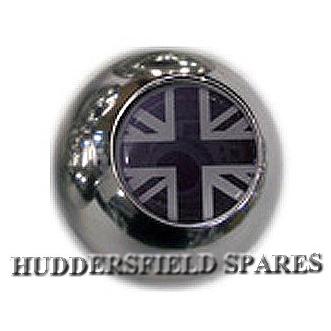 ローバーミニ アルミ シフト ノブ ユニオンジャック黒 kenz