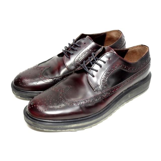 Stefanorossi ステファノロッシ ウィングチップ ブローグ Sr シューズ バーガンディー レザー 42シューズ 中古 クラシック 通販 Yahoo ショッピング