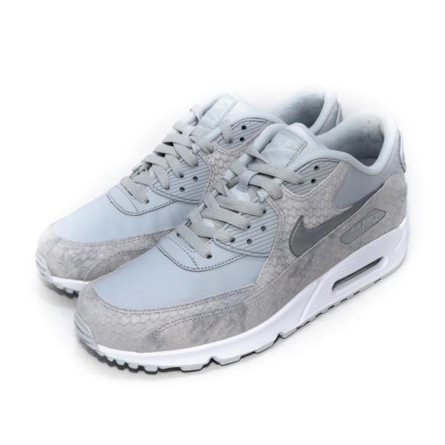 美品 NIKE ナイキ WMNS AIR MAX 90 PRM 896497-004 エアマックス プレミアム ホワイト 白 28cm  箱付スニーカー 中古【中古】10000526｜classic