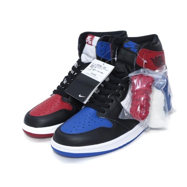 憧れ Jordan Air 5550 026 ナイキ Nike 未使用 5 4新入荷 1 中古 中古 箱付スニーカー 27cm 黒 青 白 赤 エアジョーダン Og High Retro シューズ