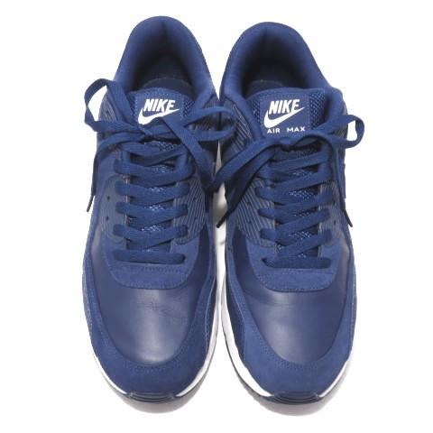 良品 NIKE ナイキ AIR MAX 90 ULTRA 2.0 LTR 924447-400 エアマックス ウルトラ ネイビー MIDNIGHT NAVY 30cm  箱付スニーカー  中古 10002143｜classic｜02