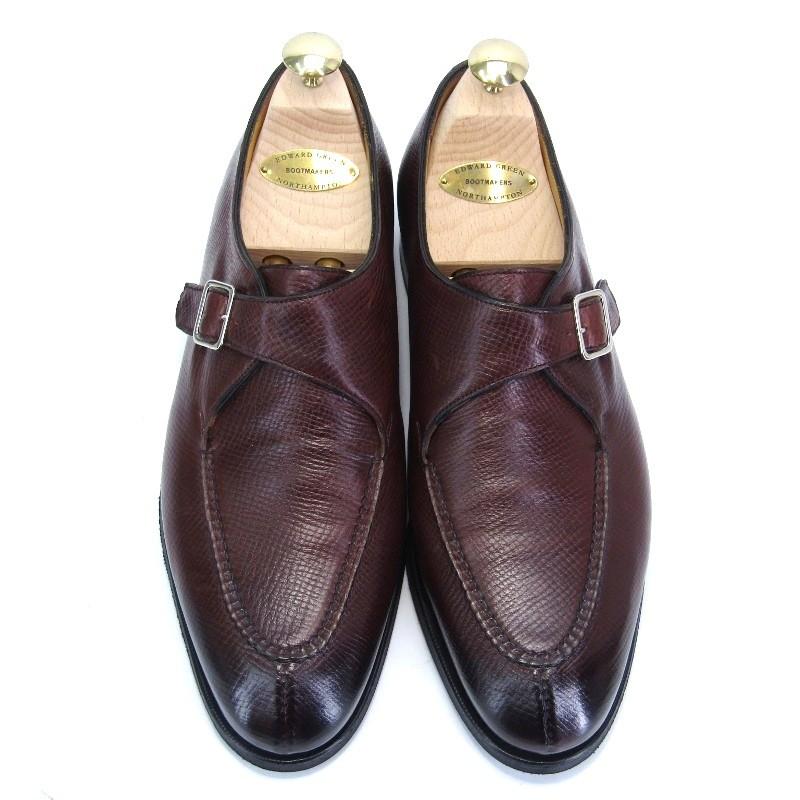 EDWARD GREEN 美品 エドワードグリーン シングルモンク CLAPHAM EDWARD GREEN 美品 エドワードグリーン シングルモンク CLAPHAM