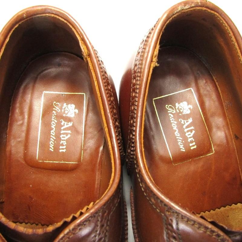 ALDEN Alden オールデン ショートウイングチップ 97285 ALDEN Alden オールデン ショートウイングチップ 97285