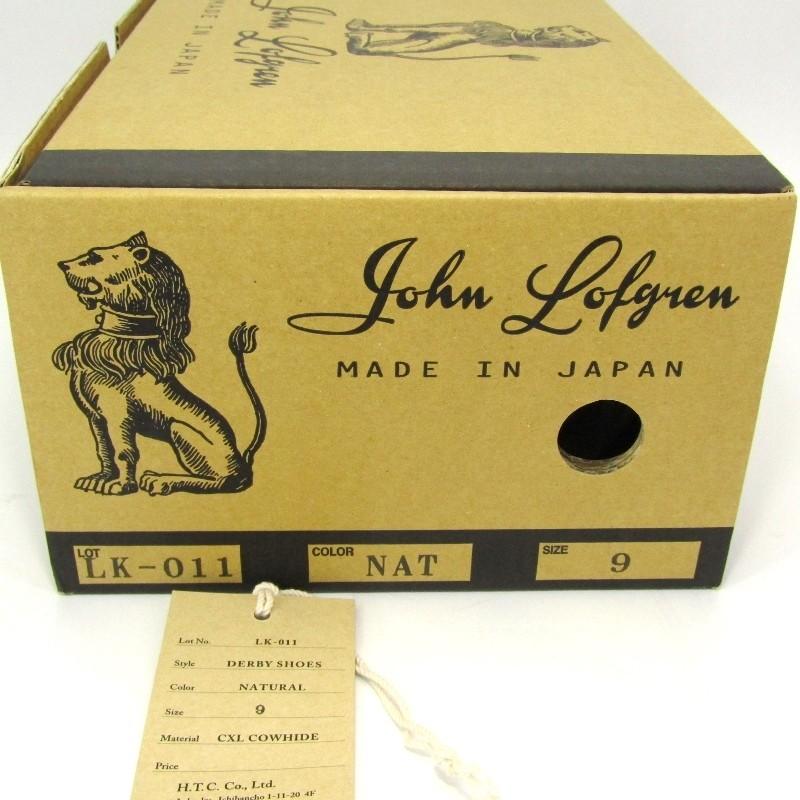 美品 JOHN LOFGREN ジョンロフグレン プレーントゥ LK-011 美品 JOHN LOFGREN ジョンロフグレン プレーントゥ LK-011
