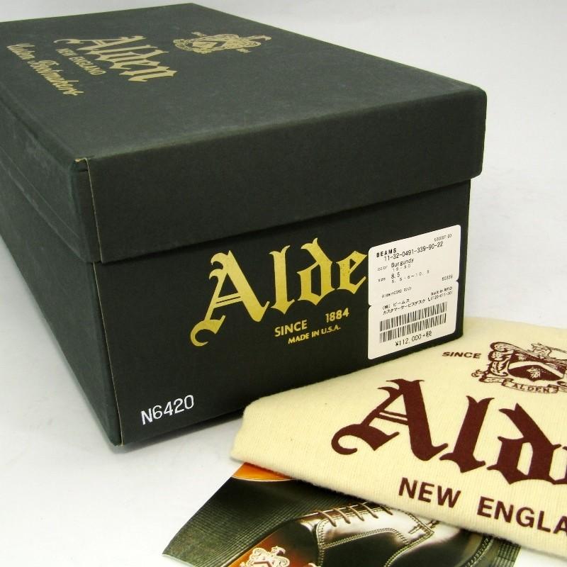 ALDEN 良品 Alden × BEAMS PLUS オールデン マンソン ALDEN 良品 Alden × BEAMS PLUS オールデン マンソン