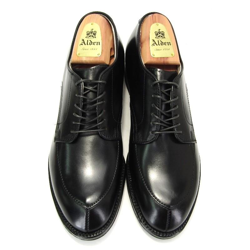 最終値下げ‼️美品‼️ ALDEN 54332 Vチップ　コードバン ブラック オールデン 54332 Vチップ コードバン ブラック モディファイド