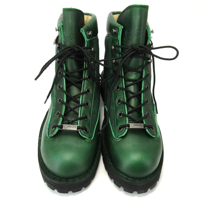 未使用 Danner ダナー Danner light 3 33265 トレッキングブーツ ホーウィンレザー ゴルフグリーン US8EE