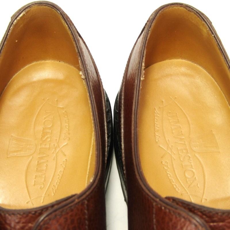 美品 J.M.Weston ジェイエムウエストン 641 ゴルフ シボ革 モカ 美品 J.M.Weston ジェイエムウエストン 641 ゴルフ シボ革 モカ