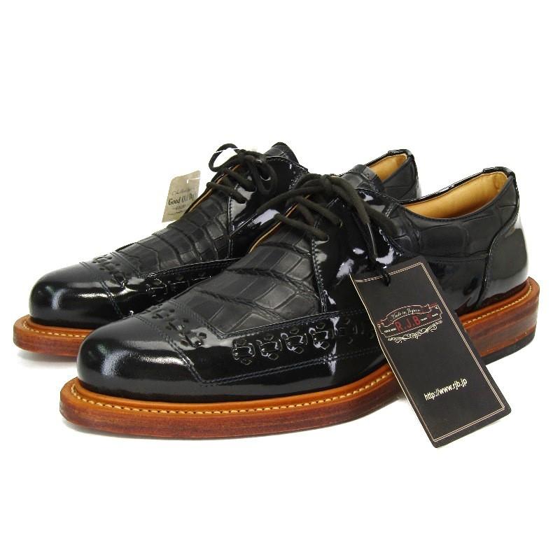 未使用 R.J.B CLIPPERS アールジェイビー FLAT LOW SHOES L-103 未使用 R.J.B CLIPPERS アールジェイビー FLAT LOW SHOES L-103