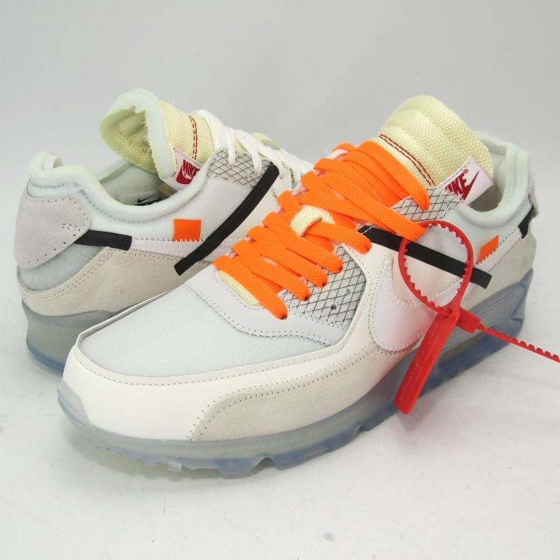 NIKE 未使用 × OFF-WHITE ナイキ オフホワイト AIR MAX 90 THE TEN 
