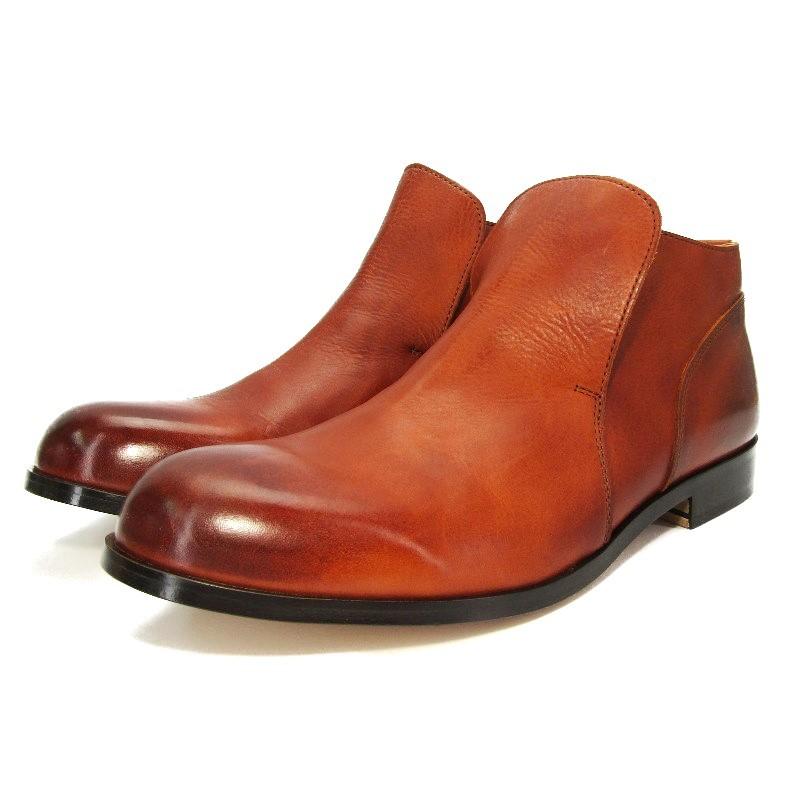 PADRONE 未使用 パドローネ INSTEP GORE SHORT BOOTS FERMO PU7358  