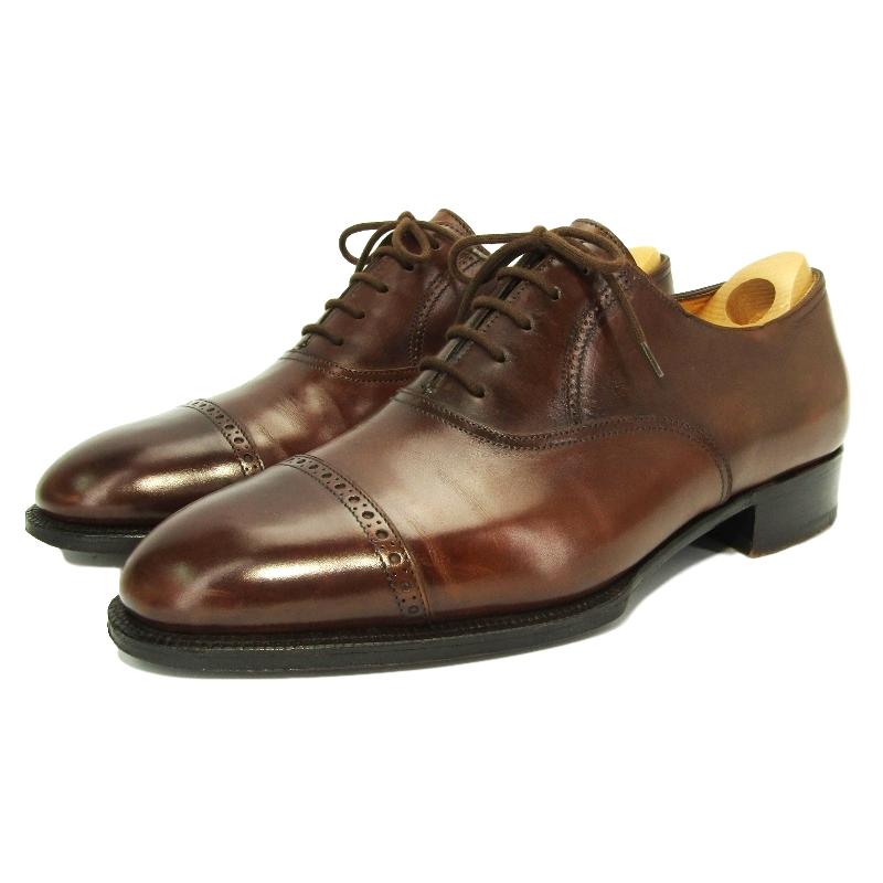 JOHN LOBB 良品 ジョンロブ パンチドキャップトゥ フィリップ JOHN LOBB 良品 ジョンロブ パンチドキャップトゥ フィリップ