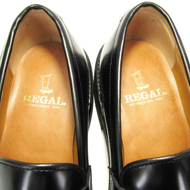 REGAL 未使用 リーガル コインローファー JU11 AG 鏡面加工 REGAL 未使用 リーガル コインローファー JU11 AG 鏡面加工