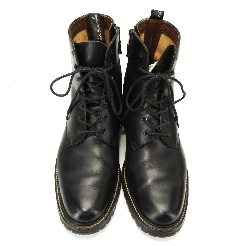 foot the coacher フットザコーチャー レースアップブーツ foot the coacher フットザコーチャー レースアップブーツ