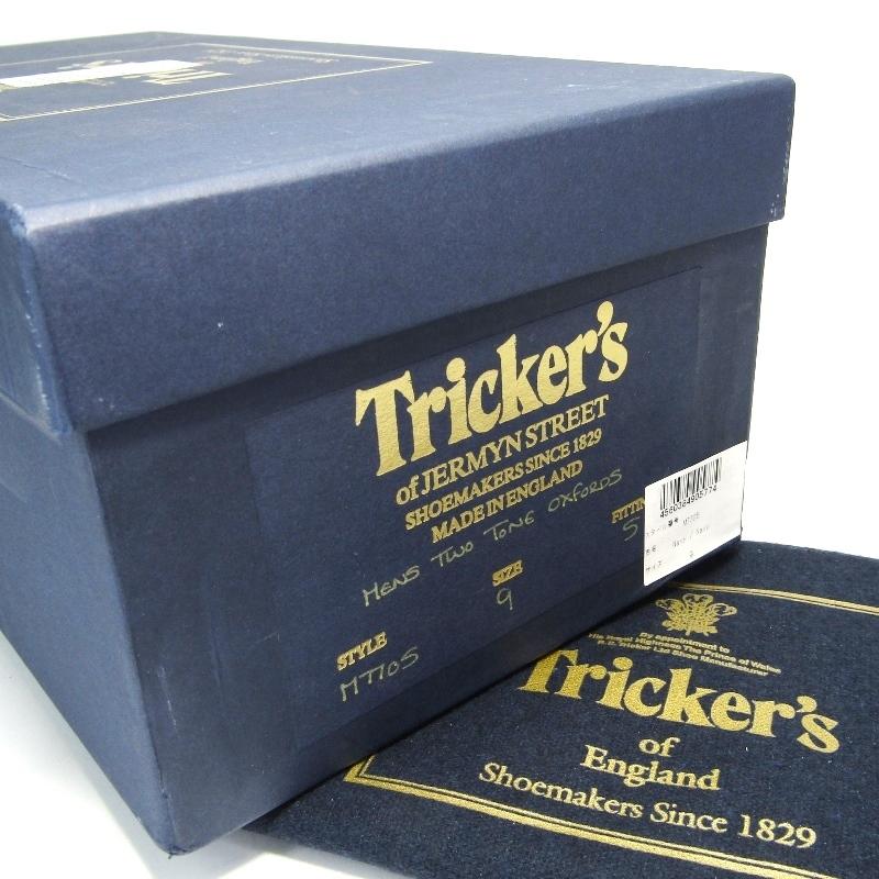 Tricker's 未使用 トリッカーズ ストレートチップ M7705 Tricker's 未使用 トリッカーズ ストレートチップ M7705