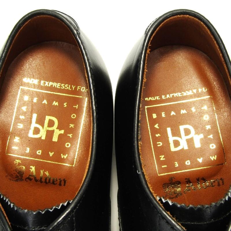 ALDEN 未使用 Alden × bPr BEAMS オールデン パンチドキャップ ALDEN 未使用 Alden × bPr BEAMS オールデン パンチドキャップ